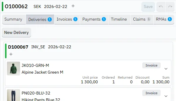 Query Data in Hantera